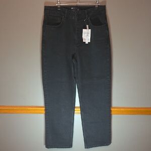 ASOS Black Straight/Wide Leg Women's Jeans